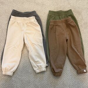 4 pair of Easy Peasy pants